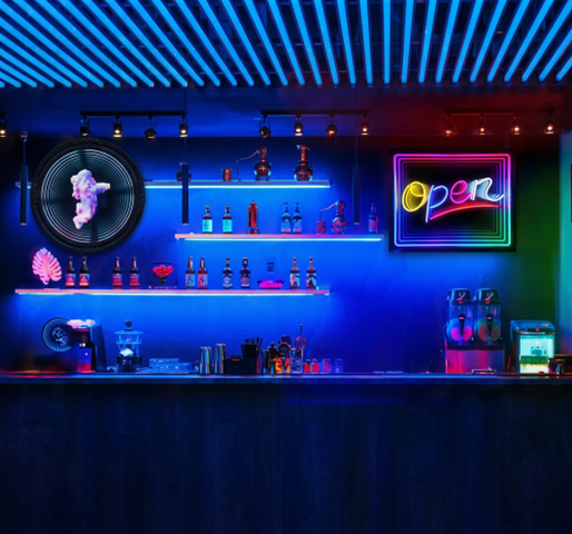 Handgemaakt LED neon bord op maat